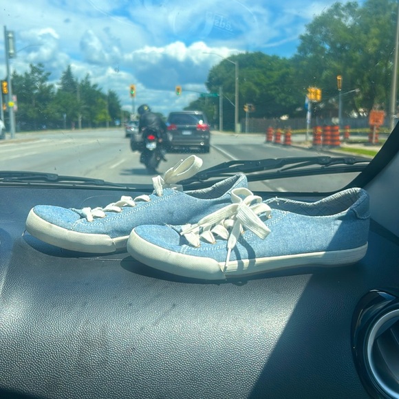 Denim blue Keds sneakers (price negotiable) - Picture 2 of 2